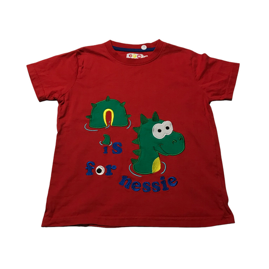 JPW Red Nessie T-shirt Age 7