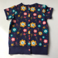 Sweatshirt - Floral with Short Sleeves - Age 5