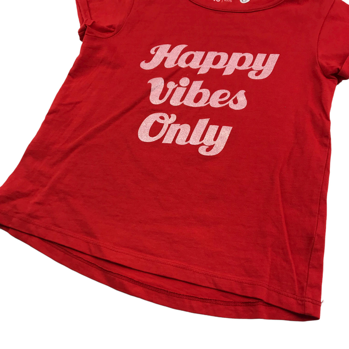 Tu Red "Happy Vipes Only" T-shirt Age 8