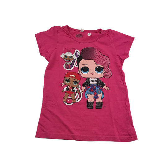 Lol Pink Graphic T-shirt Age 8