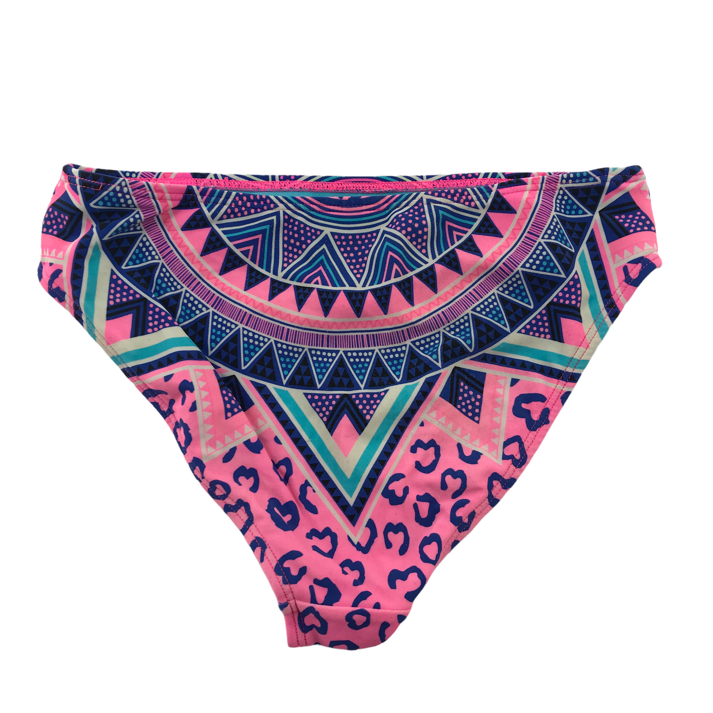 Pineapple by Debbie Moore Blue and Pink 2-piece Swimsuit Age 8