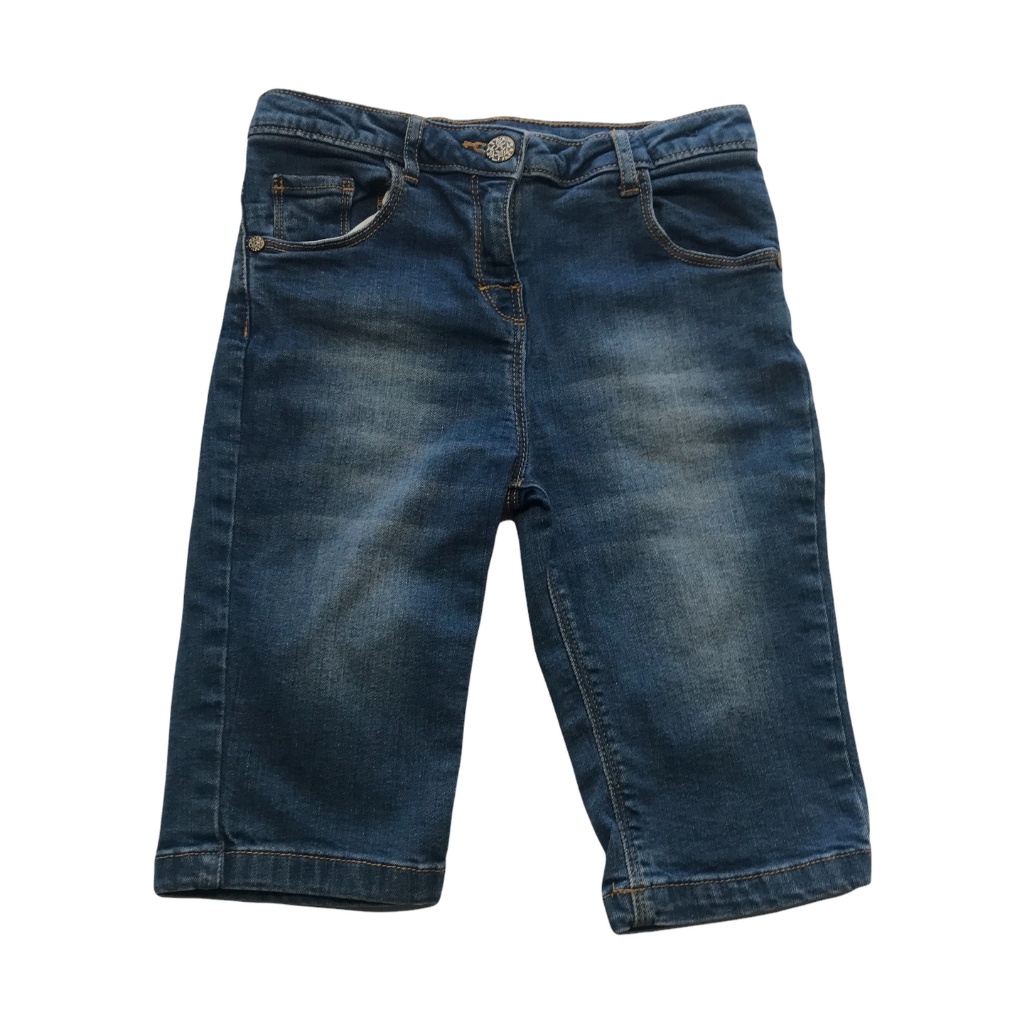 Nutmeg Blue Permuda Denim Shorts Age 8