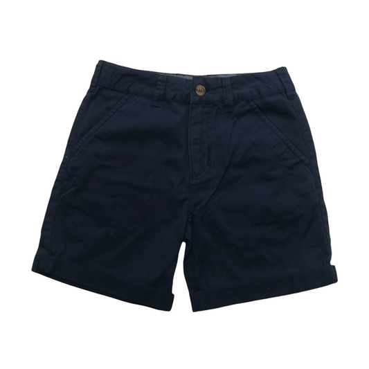 George Navy Blue Chino Style Shorts Age 8