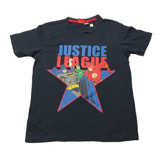 Justice League Navy T-shirt Age 8