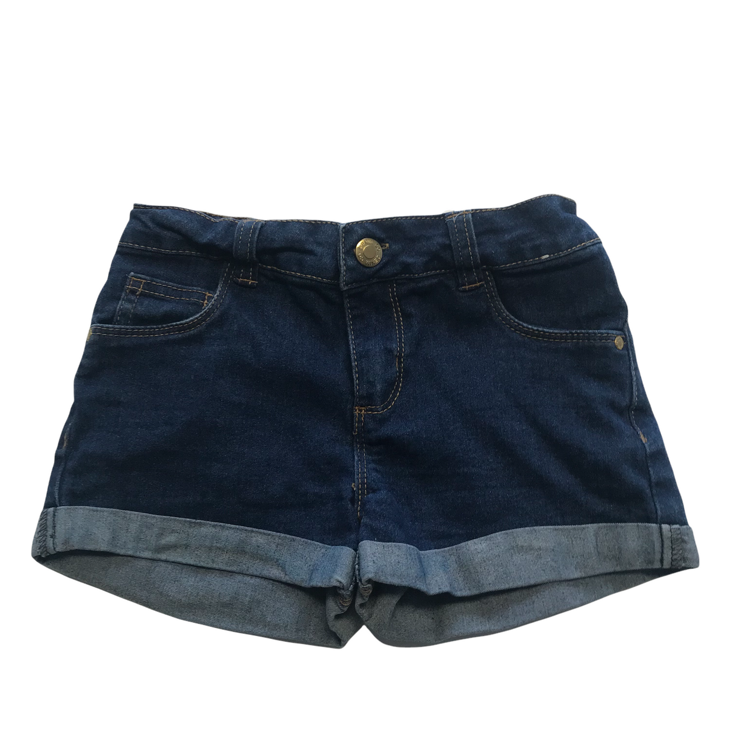 Primark Blue Denim Shorts Age 8