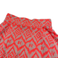 Candy Couture Bright Orange and White Pattern Skirt Age 8