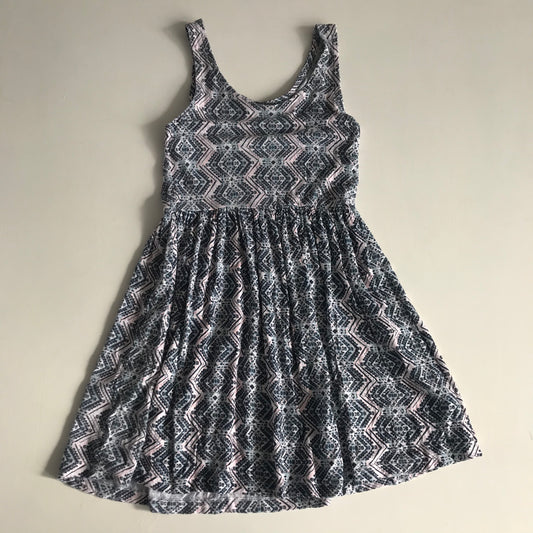 Dress - Blue Pattern - Age 8