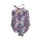 F&F Purple Unicorn Swimsuit Age 8