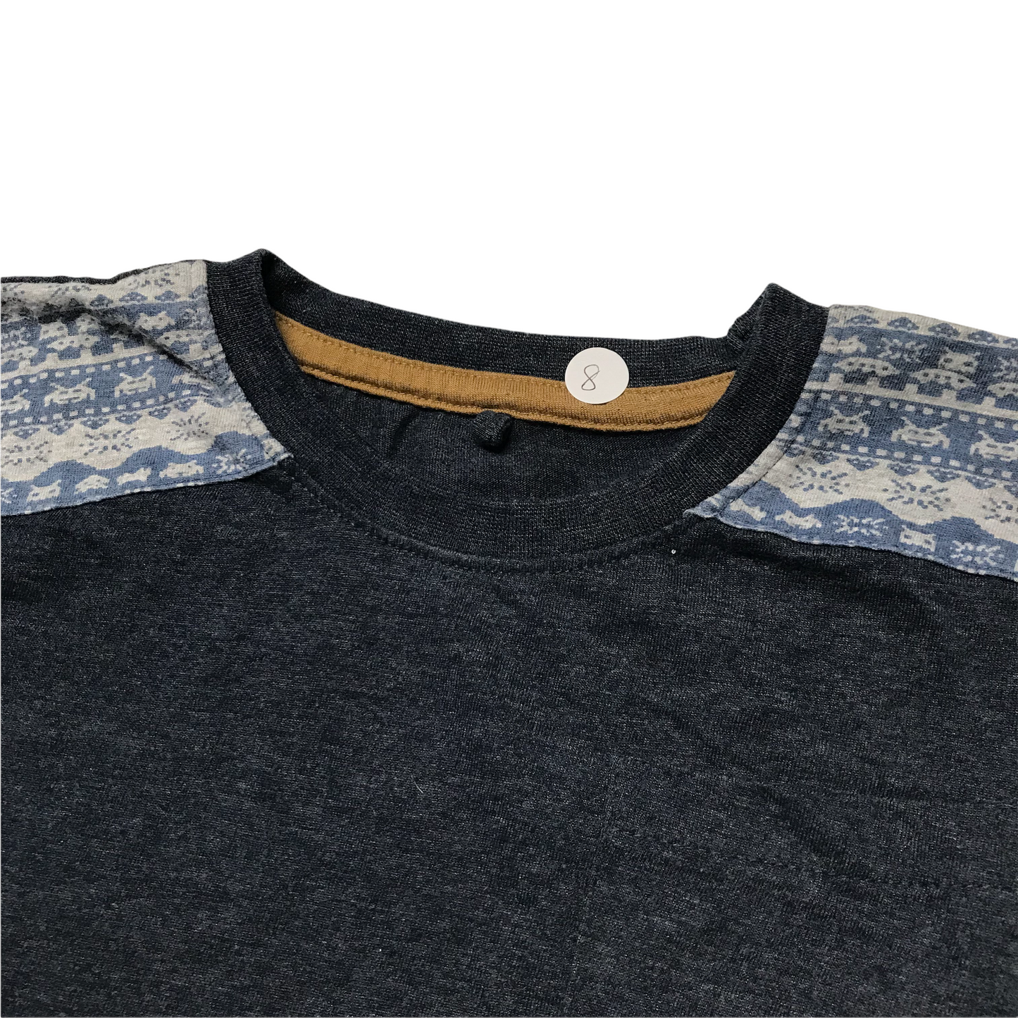 Duck&Dodge Navy Shoulder Detail T-shirt Age 8