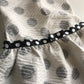 EMC White Polka Dot Dress Age 8