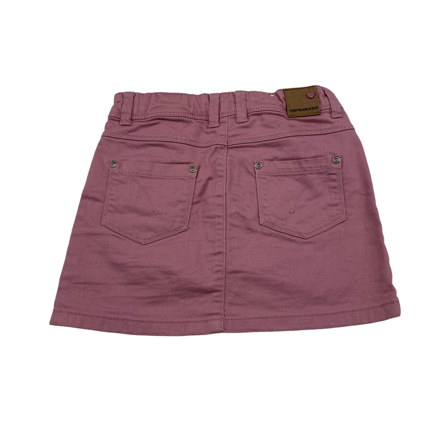 Verbrudet Pink Denim-style Skirt Age 8