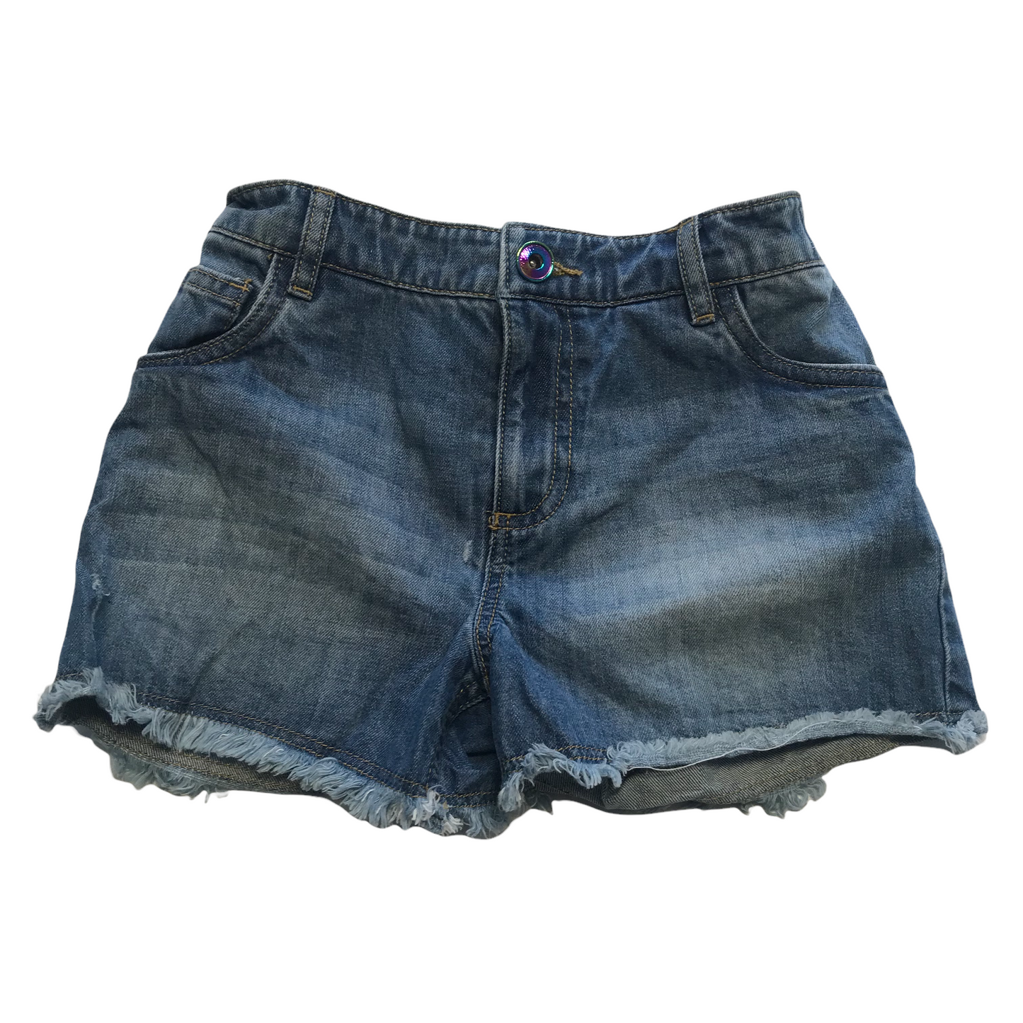 Tu Blue Ripped Denim Shorts Age 8