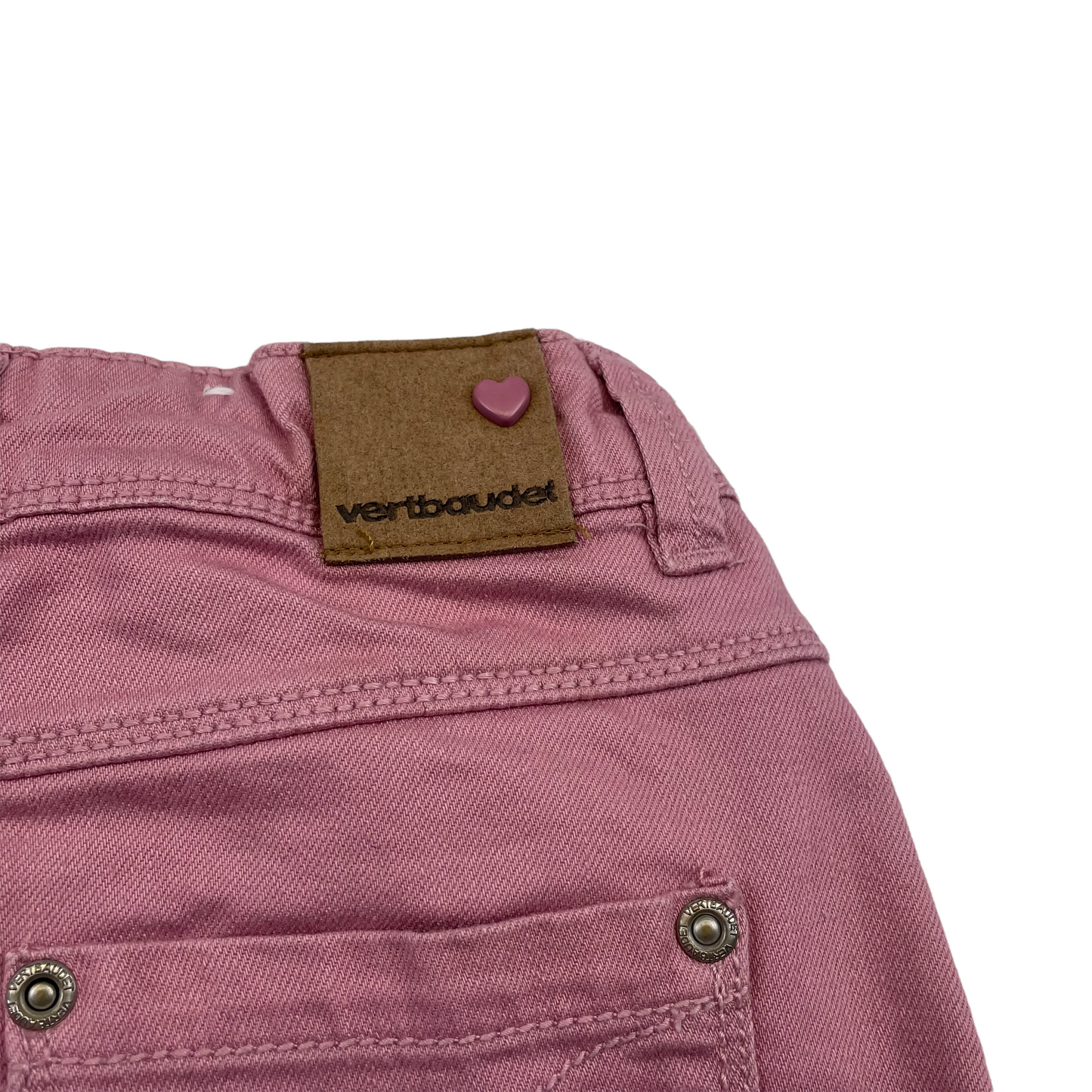 Verbrudet Pink Denim-style Skirt Age 8