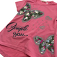 Pink Butterfly T-shirt Age 8