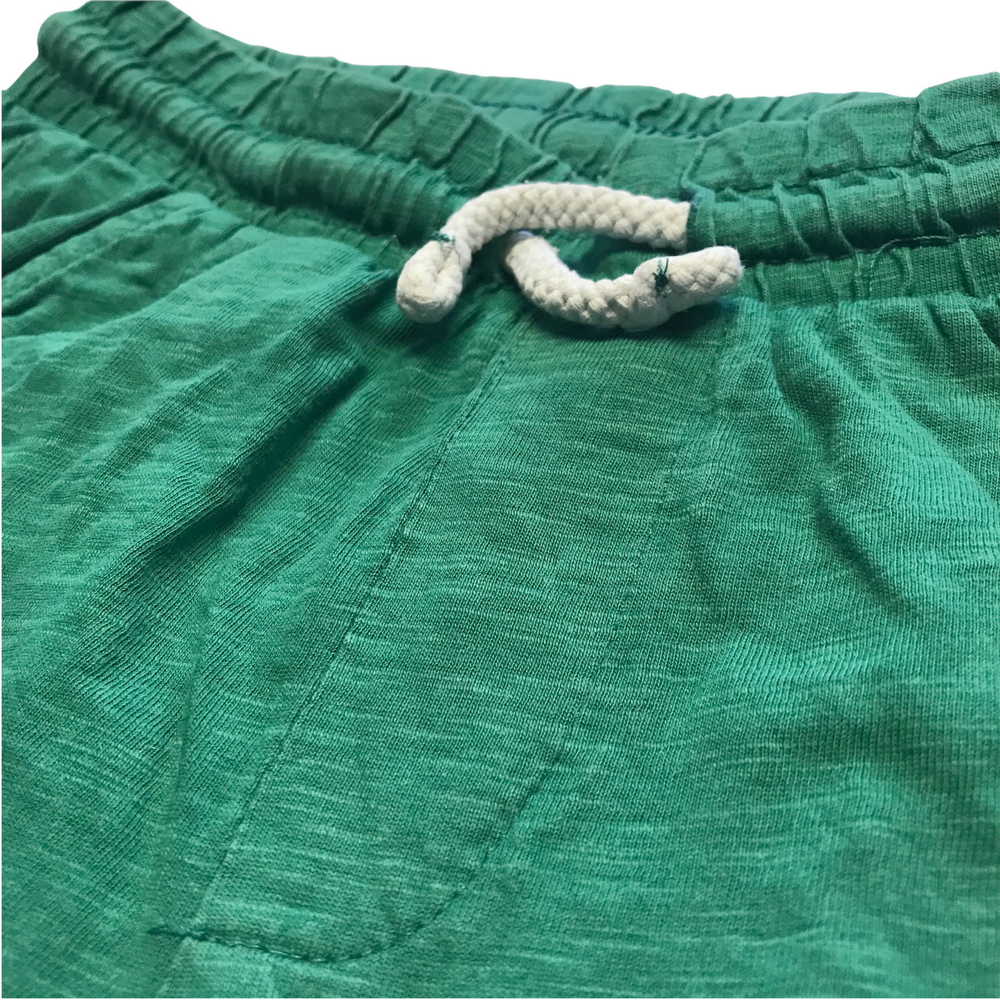 Zara Green Jersey Shorts Age 8