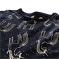 F&F Navy Blue Unicorn Long Sleeve Dress Age 8