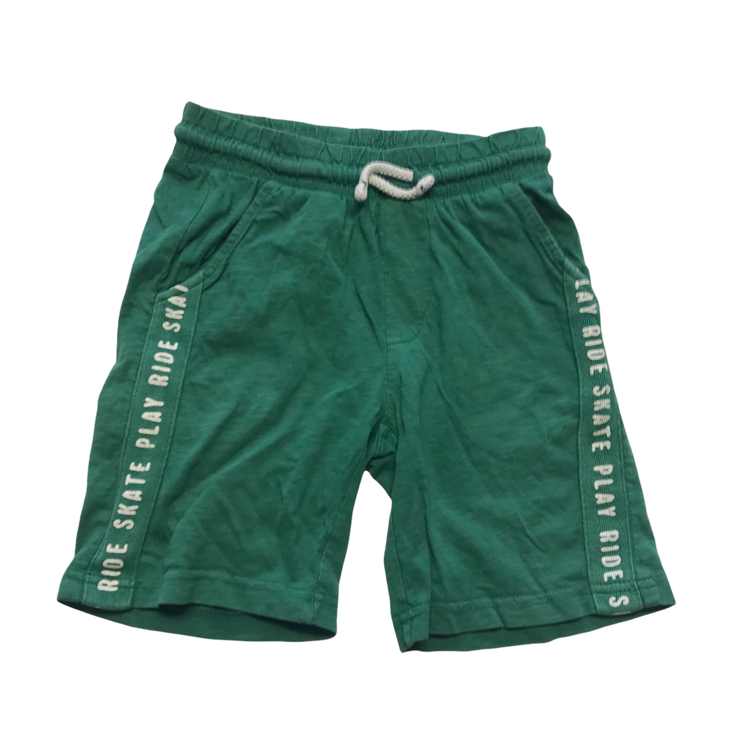 Zara Green Jersey Shorts Age 8