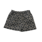 Nutmeg Grey and Black Diamond Pattern Skort Age 8