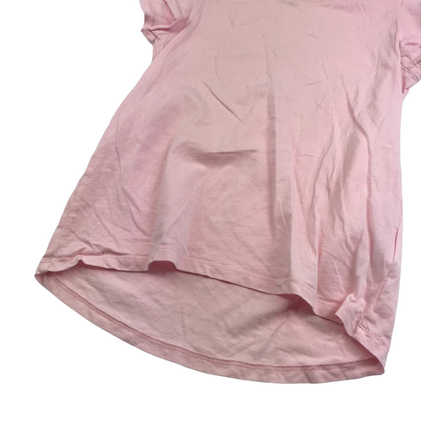 H&M Pink Plain T-shirt Age 9