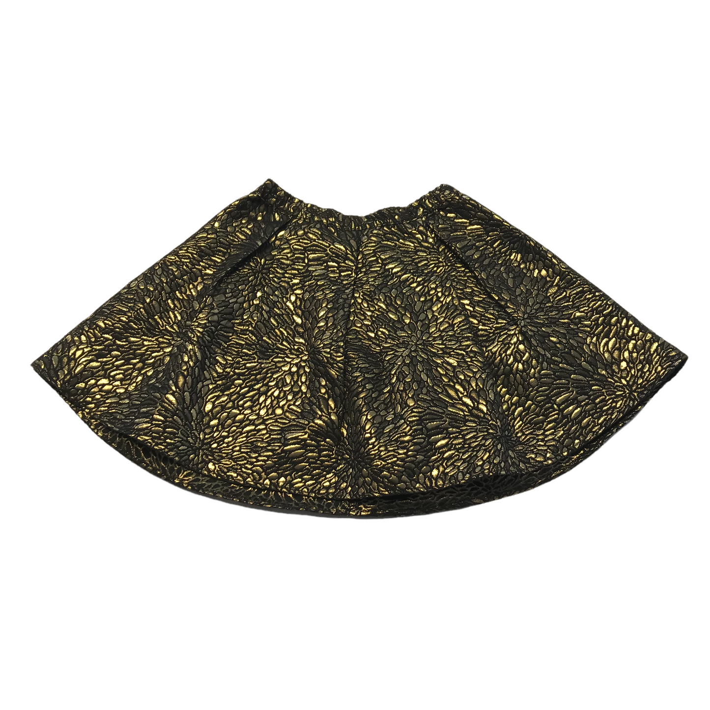 Minoti Shiny Gold Skirt Age 9