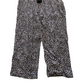Next Navy Floral Jumpsuit with tassel Drawstrings Age 9