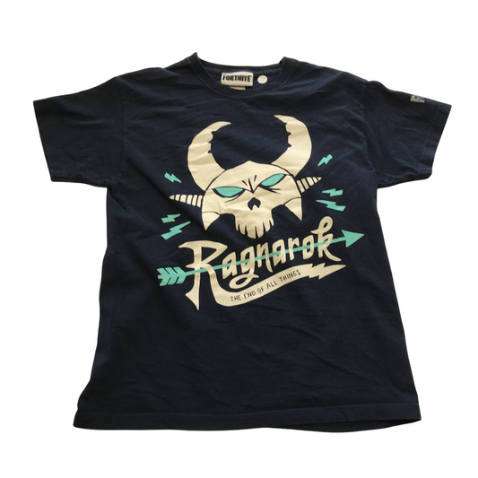 Fortnite Navy Ragnarok T-shirt Age 9