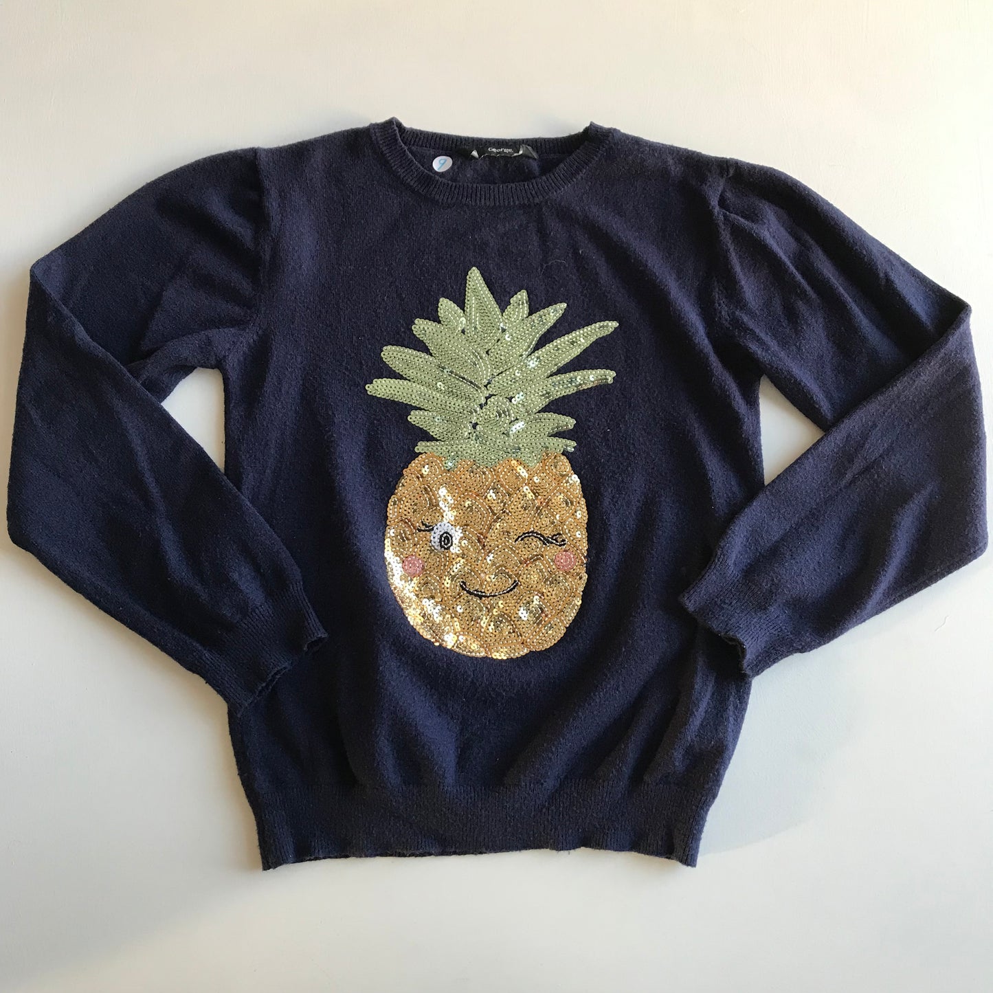 George Sequin Pineapple Jumper Age 9