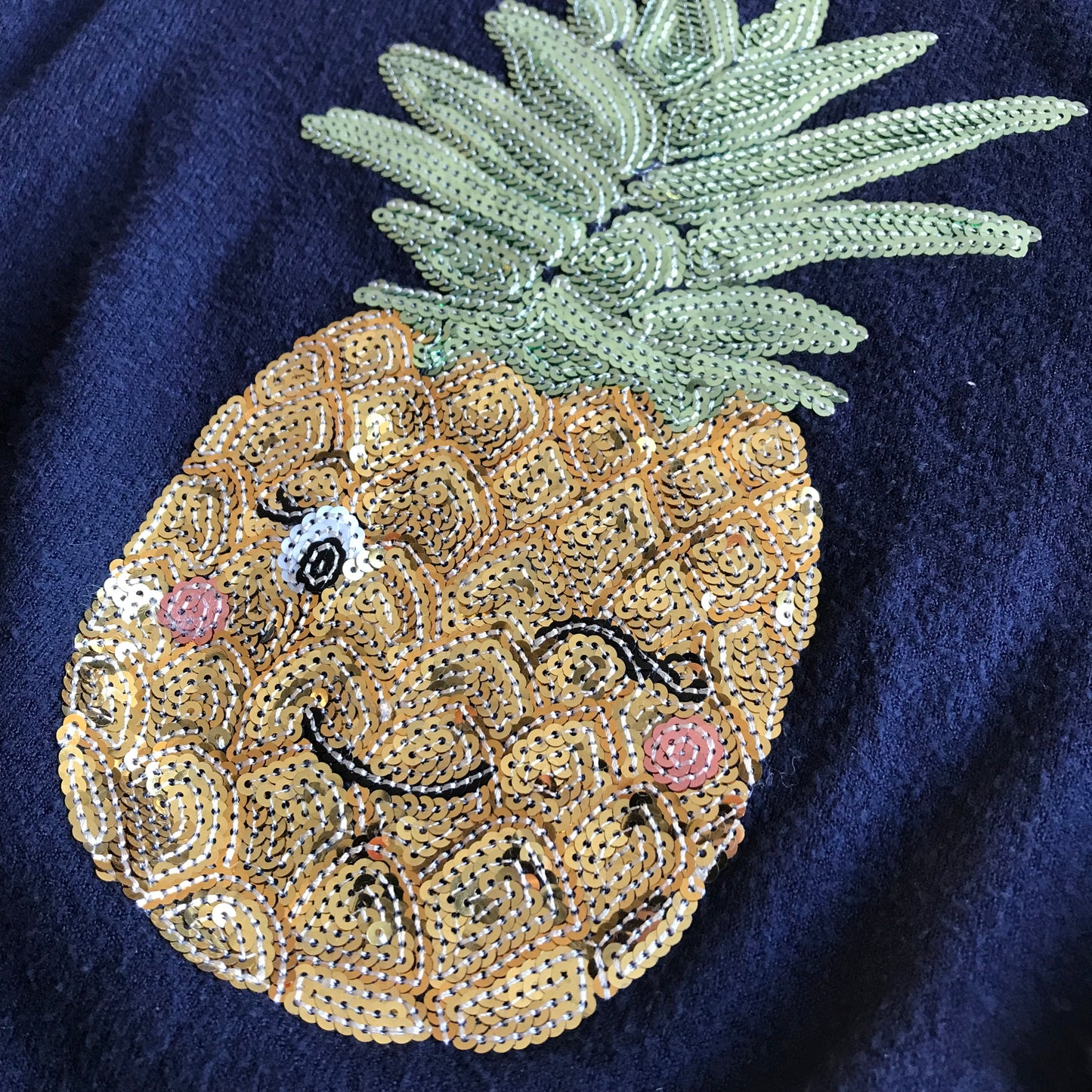 George Sequin Pineapple Jumper Age 9