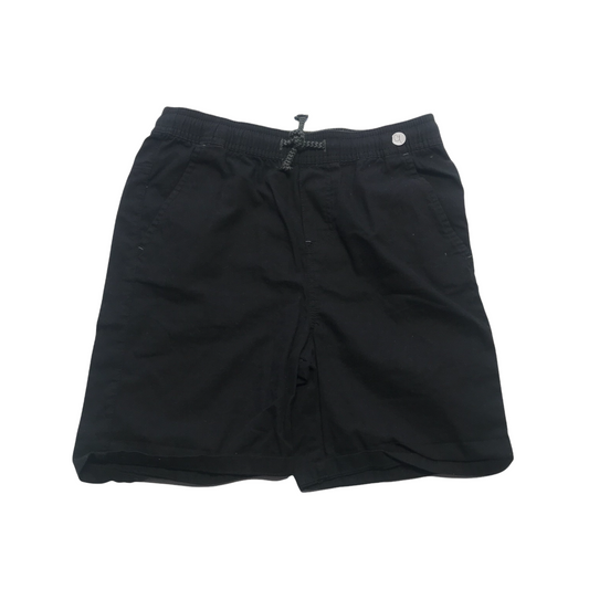 Primark Black Plain Shorts Age 9