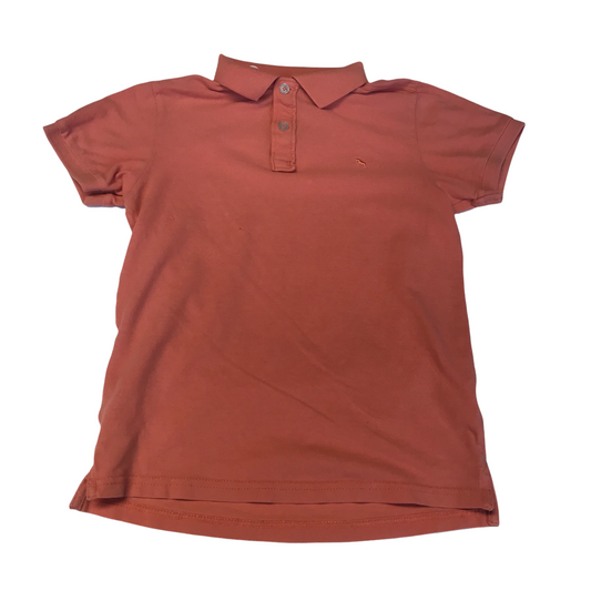 H&M Peachy Orange Polo Shirt Age 9