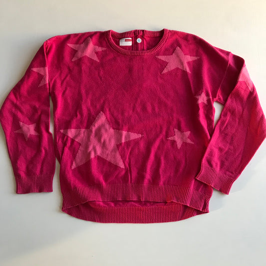 Pink Star Jumper Age 9