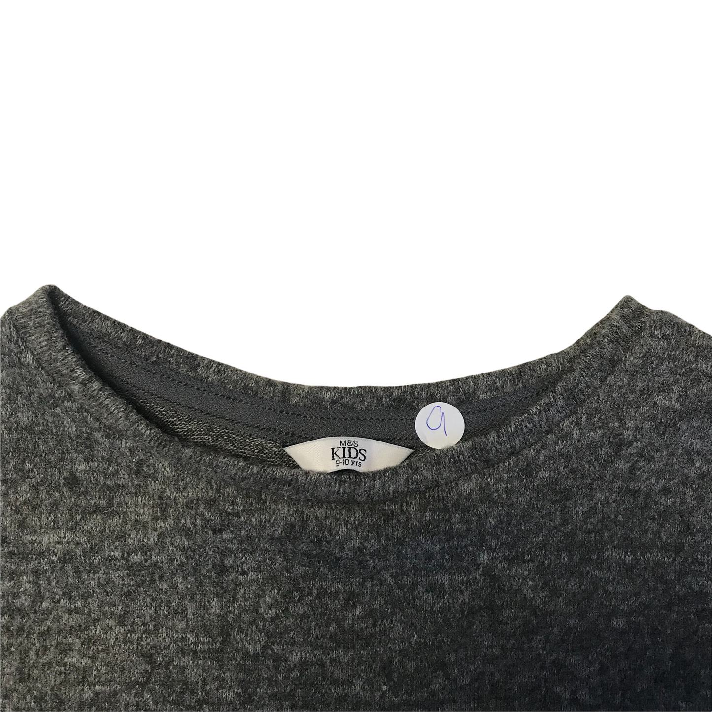 M&S Dark Grey Soft Jumper Age 9