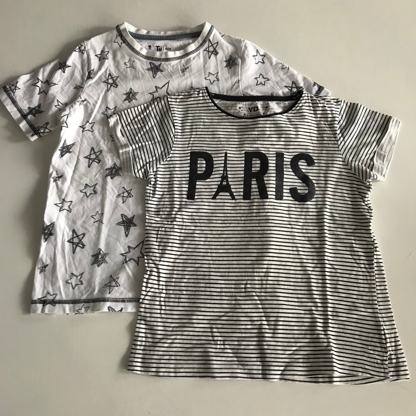 Grey Paris T-shirt Bundle Age 9