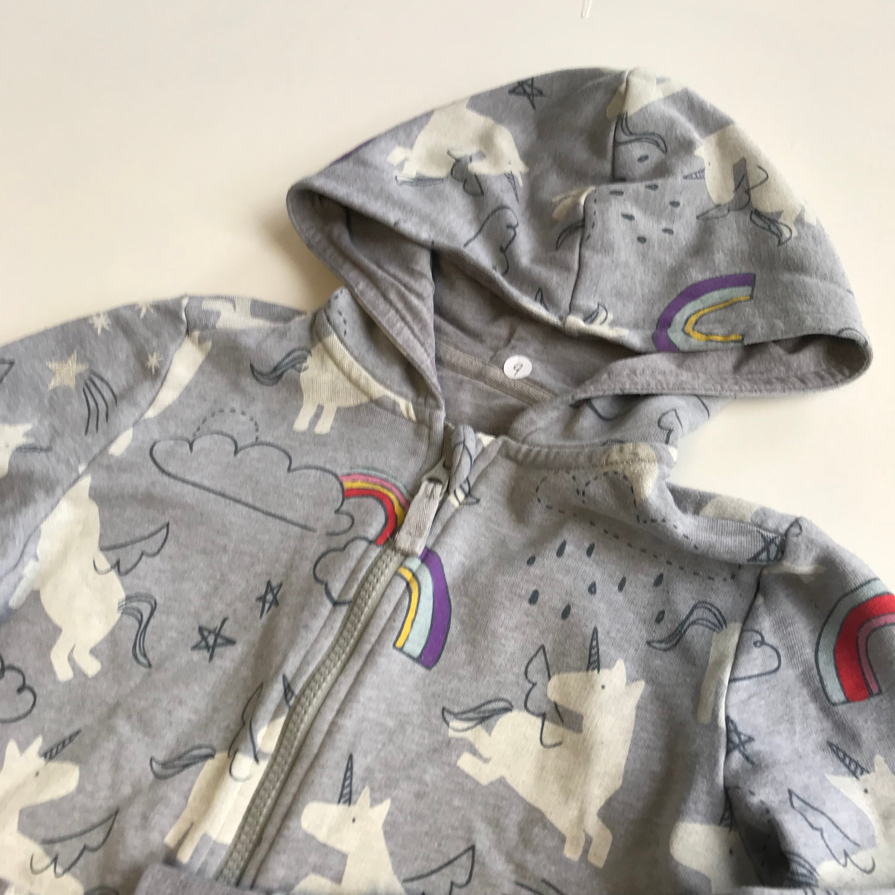 M&s rainbow hot sale unicorn onesie