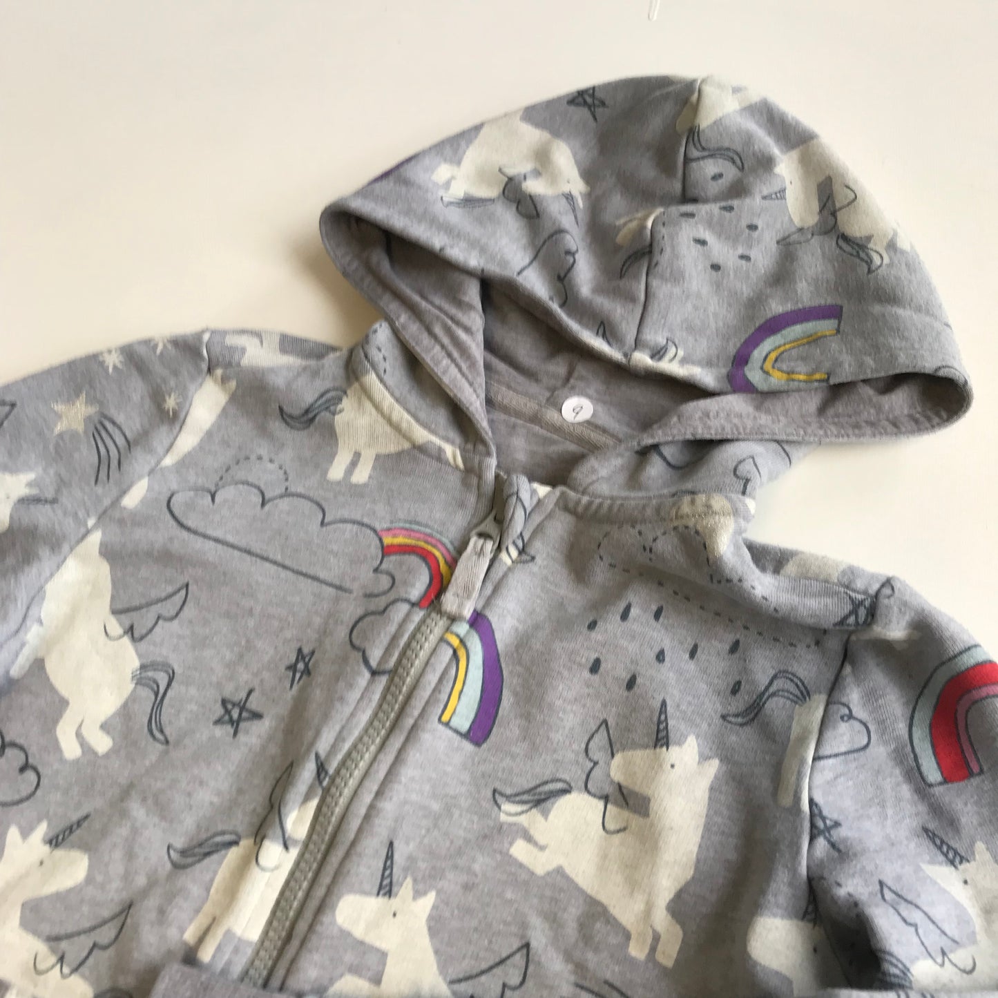 M&S Unicorn Jersey Onesie Age 9