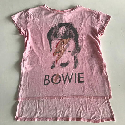 Pink Bowie T-Shirt Age 9