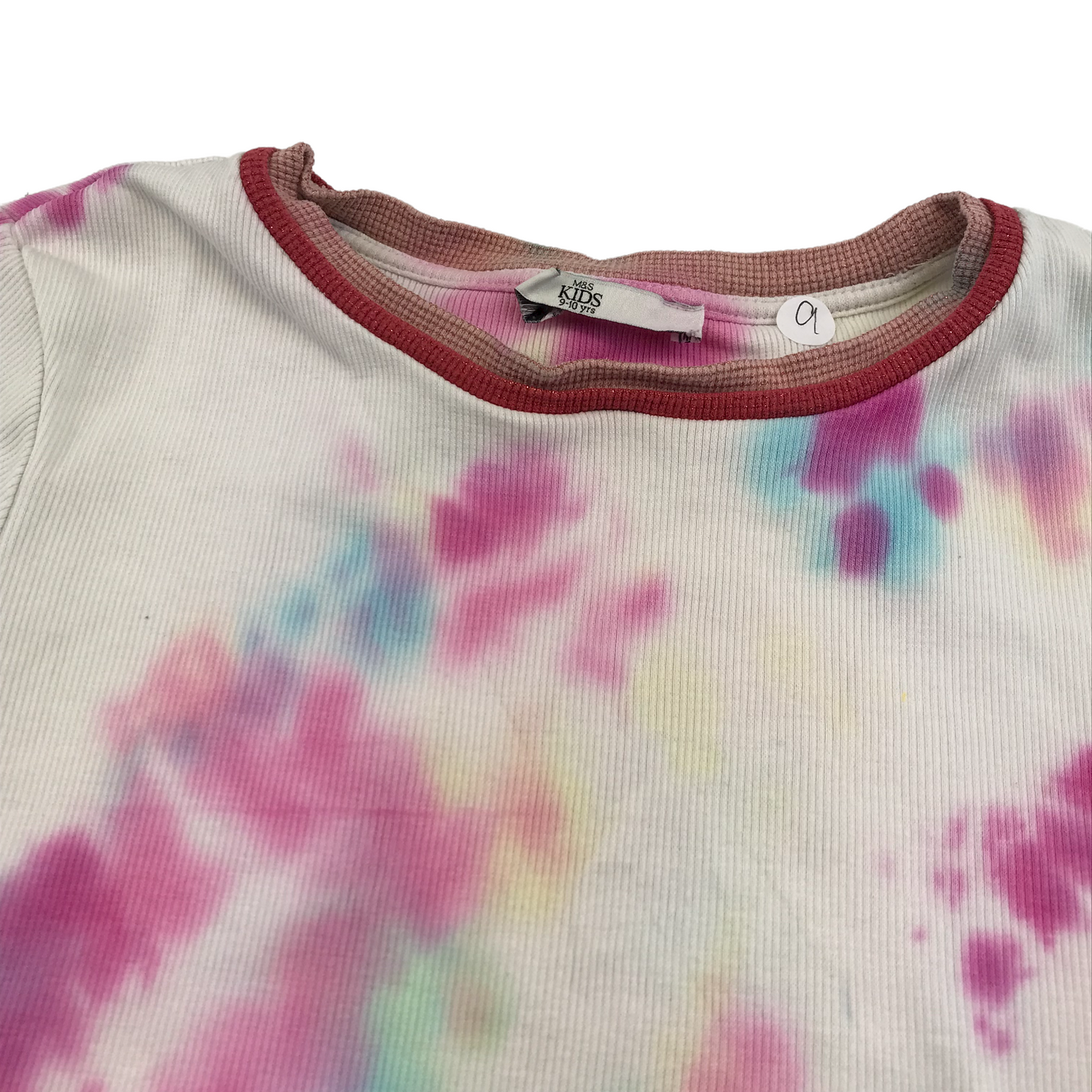 M&S Tie Dye T-shirt Age 9