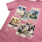 Primark Pink Polaroid T-shirt Age 9