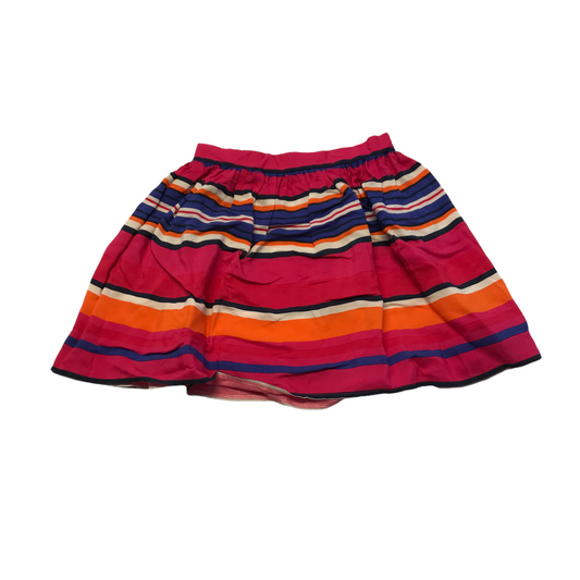 F&F Pink Stripy Skirt Age 9