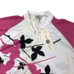 Foska White and Pink Short Sleeve Cycling Sports Top Women's Size 10