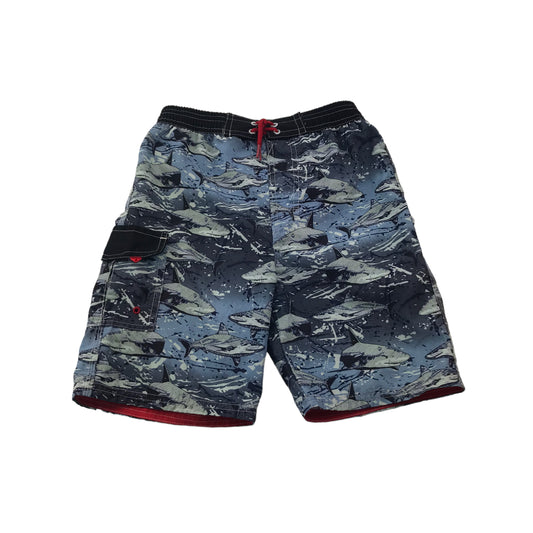 Tu Blue Sharks Swim Trunks Age 8