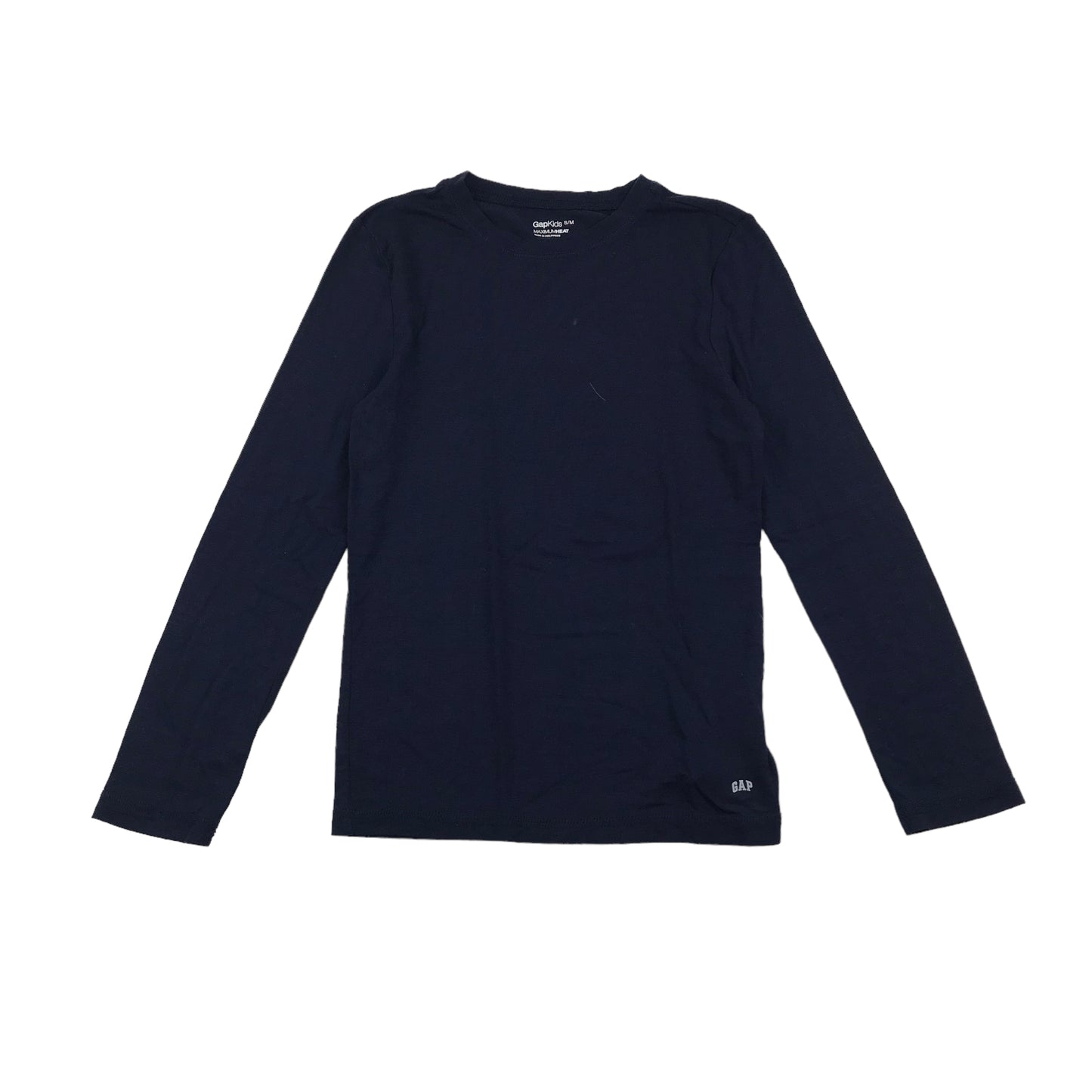 GAP Navy Blue Light Thermal Layer Top Age 8-9