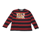 Zara Red Stripy New York Long Sleeve T-shirt Age 9