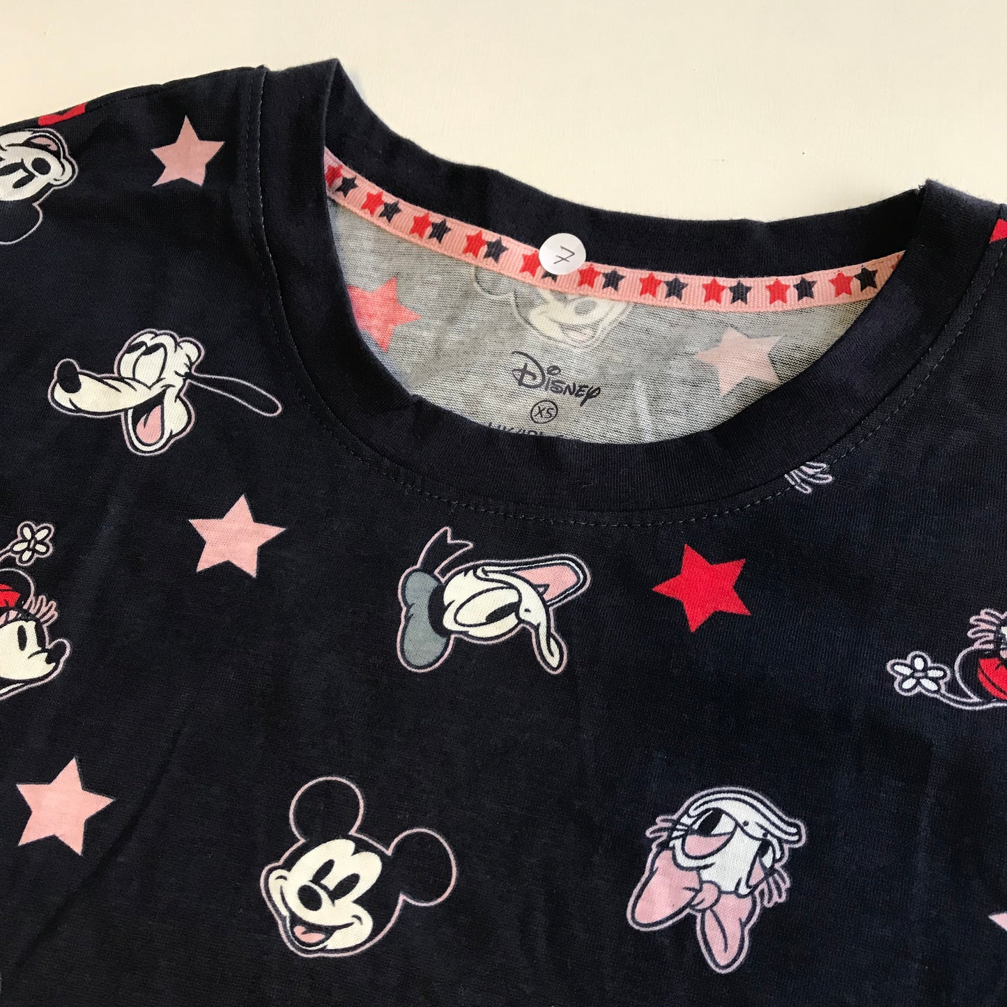 Mickey Mouse Pyjama Set Women's Size 6-8