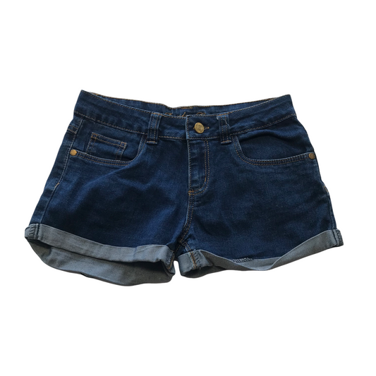 Primark Blue Denim Shorts Age 9