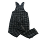 Next Grey Check Dungaree Age 5