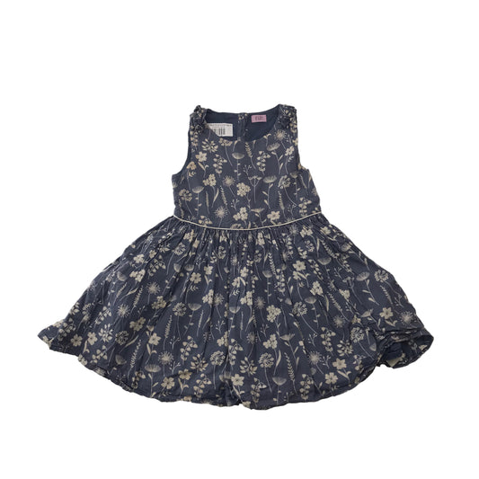 F&F Blue Floral Dress Age 6