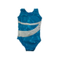 Westpole Sports Blue and Silver Sleeveless Leotard Age 5-6