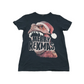 George Black T-Rex Christmas T-shirt Age 10
