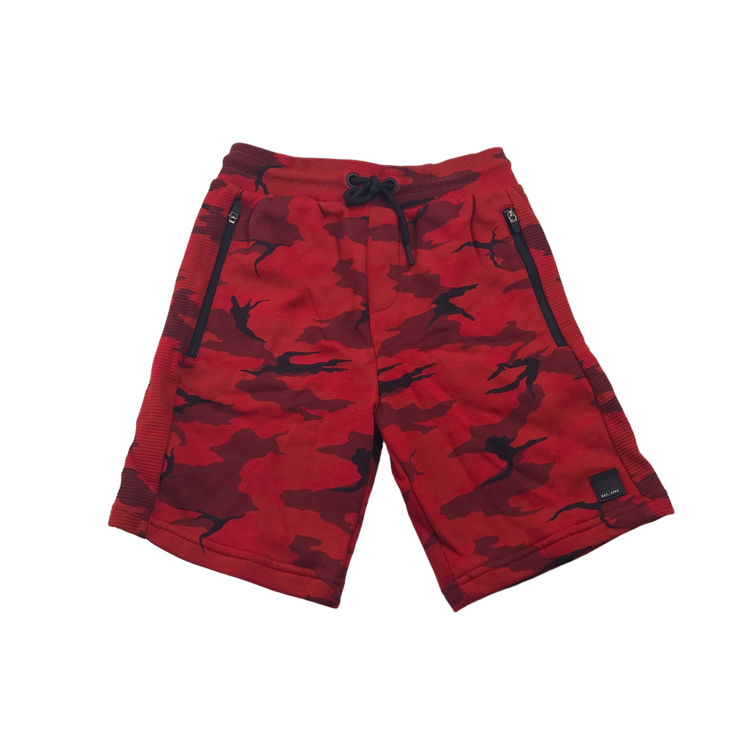 George Red Camo Jersey Shorts Age 9